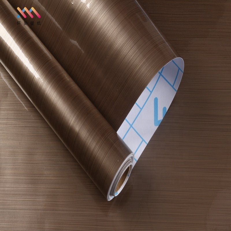 Waterproof vinyl wallpaper roll self adhesive wallpaper home decoration peelstick wallpapers