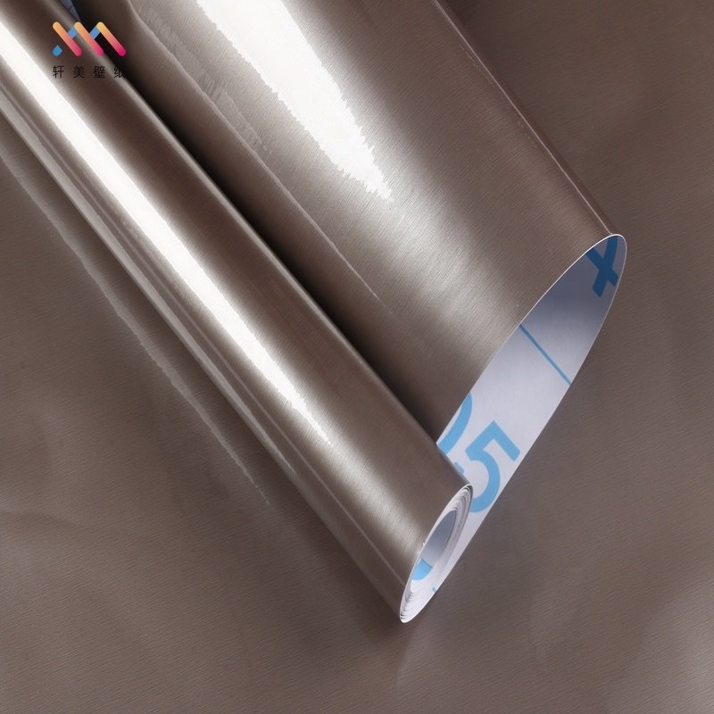Waterproof vinyl wallpaper roll self adhesive wallpaper home decoration peelstick wallpapers