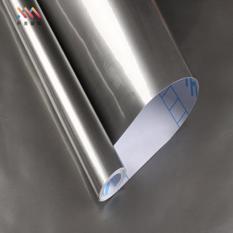 Waterproof vinyl wallpaper roll self adhesive wallpaper home decoration peelstick wallpapers