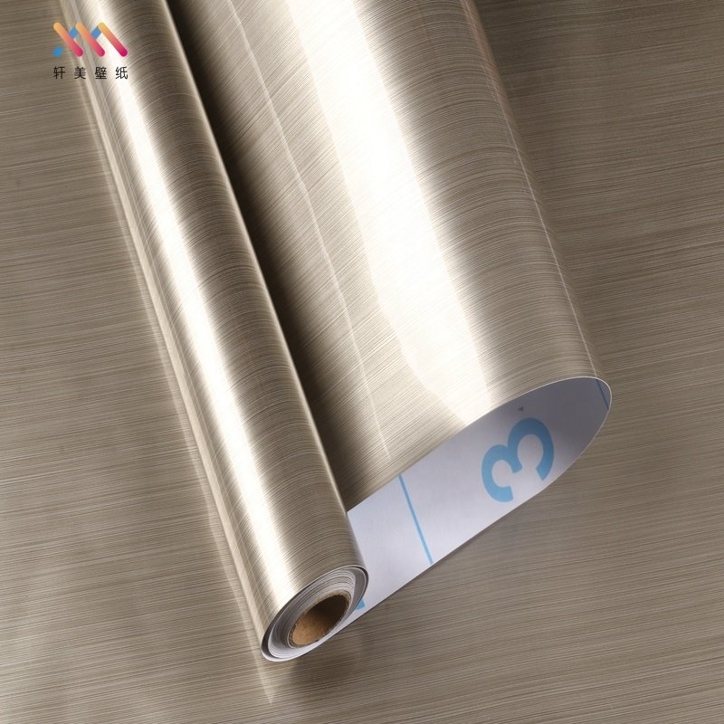 Waterproof vinyl wallpaper roll self adhesive wallpaper home decoration peelstick wallpapers
