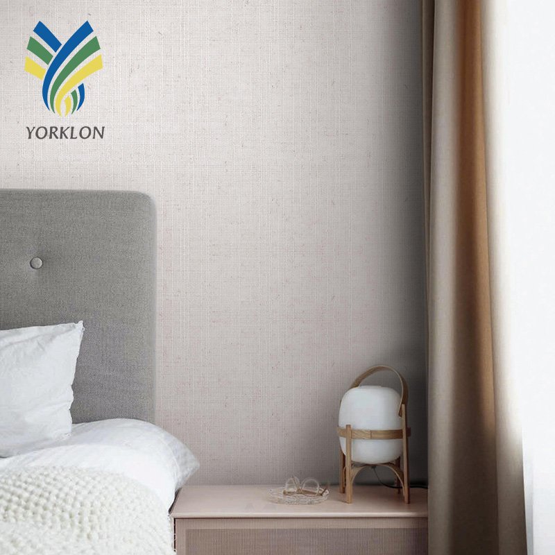 Natural Soundproof Linen Cork Sisal Silk Grass Cloth Wood Veneer Decorative Wallpaper Wall paper Wallcoverings