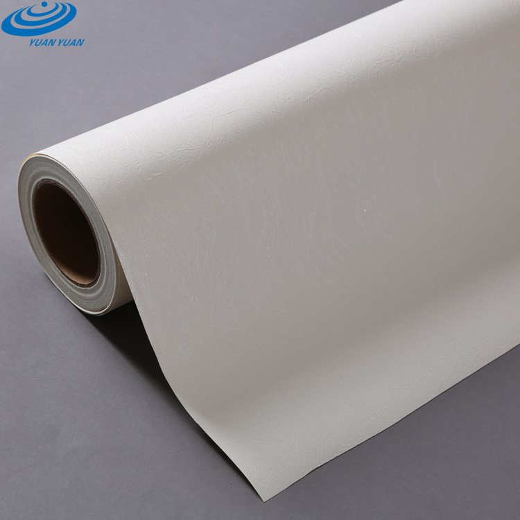 Wholesale Home Decoration Blank Printable Printing PVC Textured Wallpaper Raw Material Wall Paper Rolls