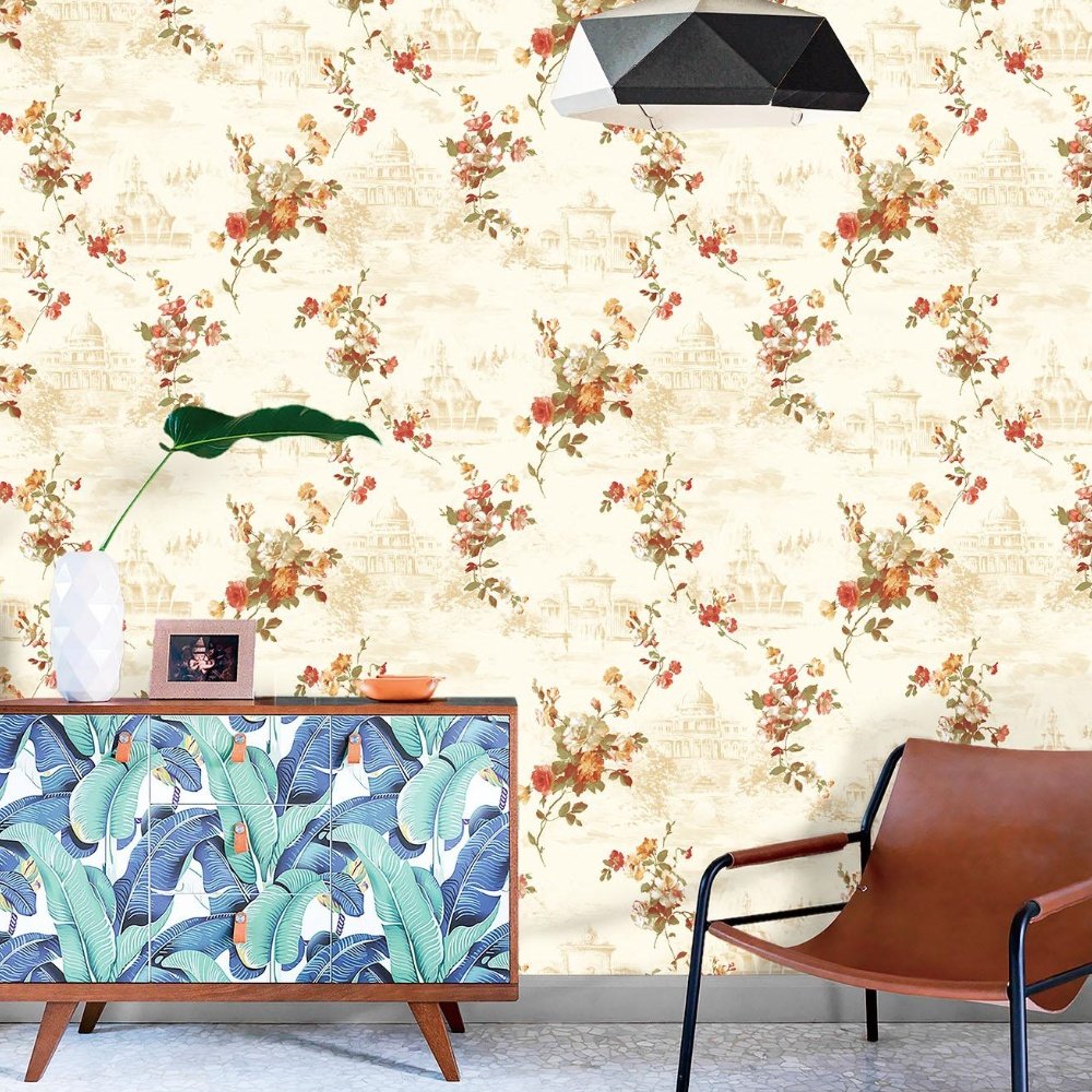 Many kinds of flower fresh and luxury popular style adhesive 3d wall mural home interior art decoration other designs wallpaper
