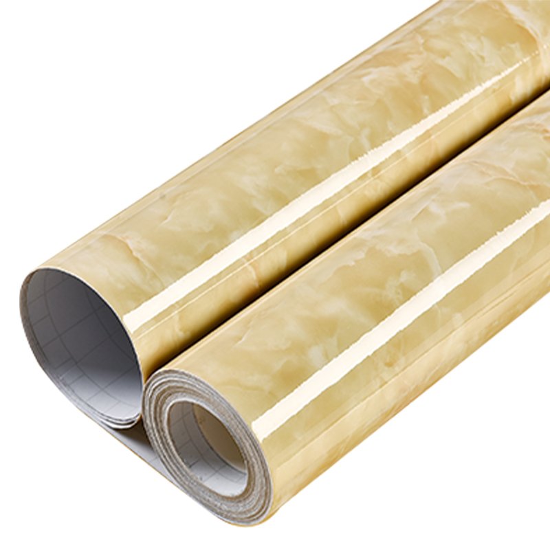 Modern Marble Damask Pattern Wallpaper Self-Adhesive Waterproof Anti-Static Kitchen Washroom Wall Tiles Peel & Stick Wallpapers