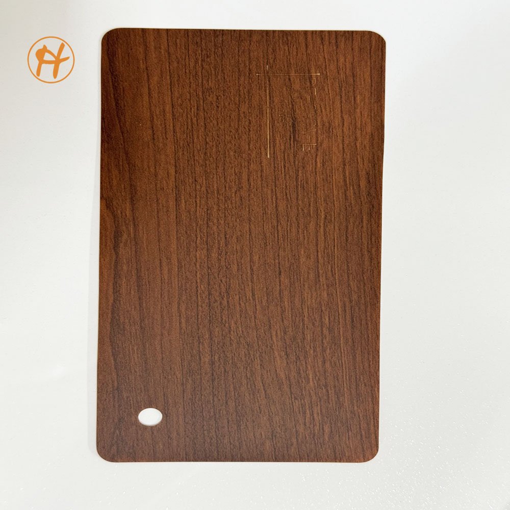 Factory Supply Wood Grain Matte PET PETG Decorative Film For Villa Home Office And Furniture MDF Plywood HPL Chipboard
