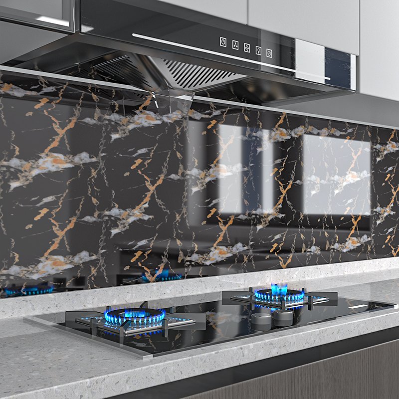 thick marbling design PVC self-adhesive wallpaper for kitchen table TV background