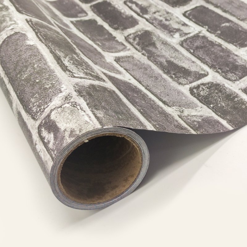 Home Interior Wallpaper Self Adhesive Roll Waterproof 3D Door Stickers Brick Murals