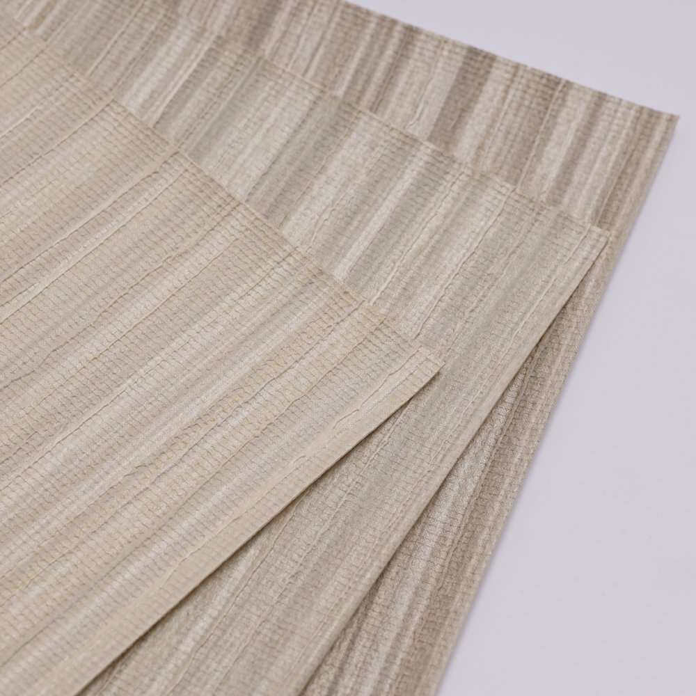 New Innovations stripe Texture pvc vinyl fabric wallpaper Moisture-Proof wall covering interior design wall decorations for home