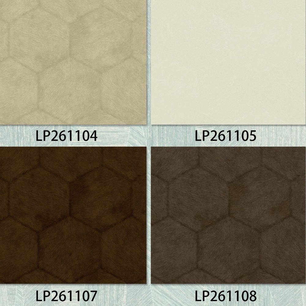 The latest geometric 3d wall panel 5D mural adhesive brown luxury papier peint waterproof anti static home decoration wallpaper