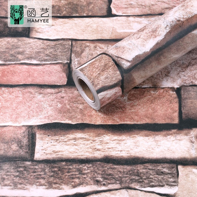 free sample removeable wallpaper home decoration rolls self adhesive sticker wallpaper 3d for bedroom