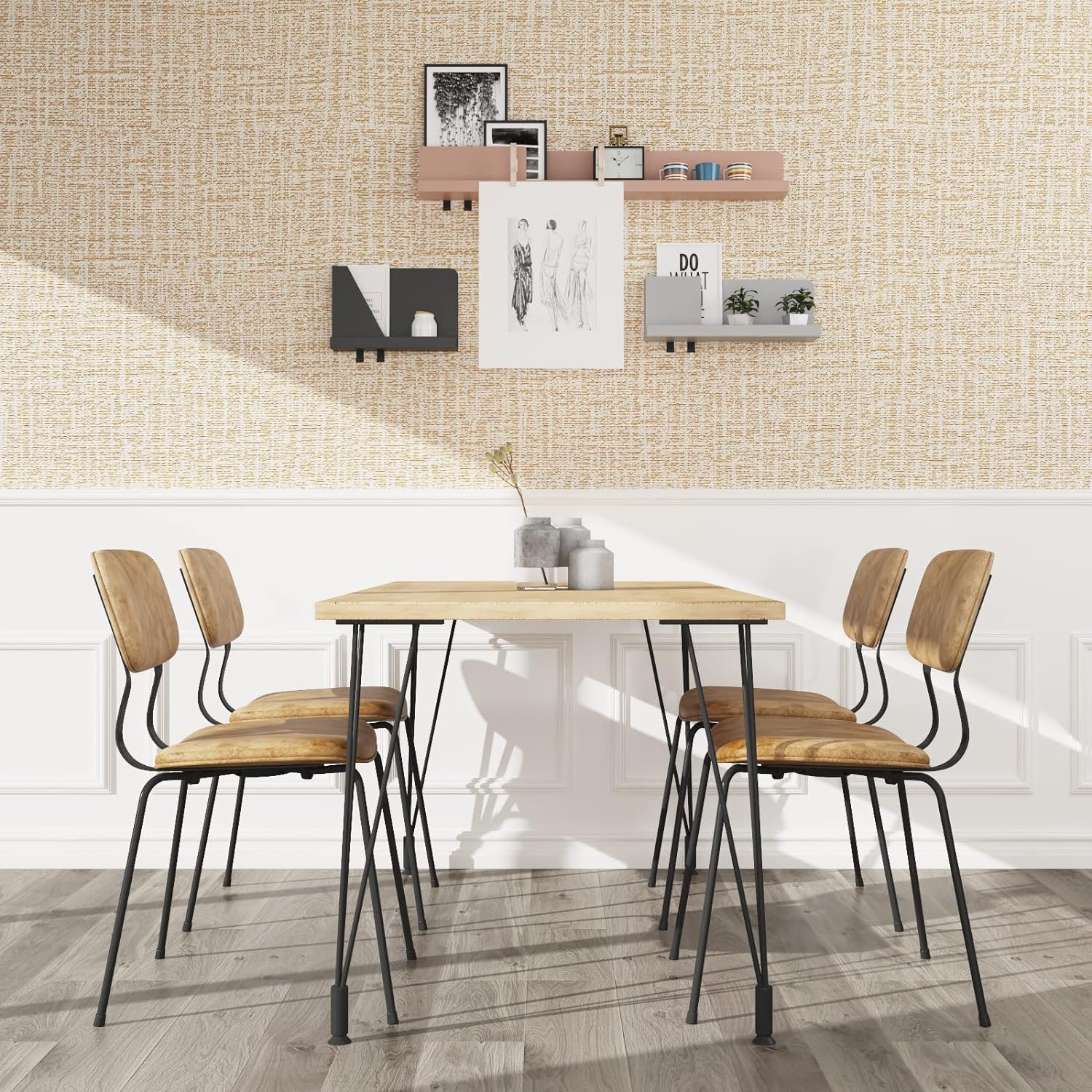 3D Wallpaper Linen Texture Waterproof PVC Peel And Stick Self Adhesive Bedroom Wallpaper Faux Grasscloth Paper