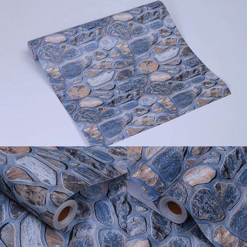 High Quality Self Adhesive PVC Wall Paper Best Price Wallpaper Rolls Brick wallpaper rolls.