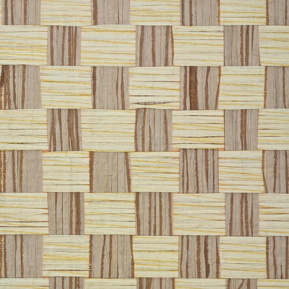 Luxury Plaid Weave Paperweave Textured Wall Wallpaper Roll for Home Decoration Living Room
