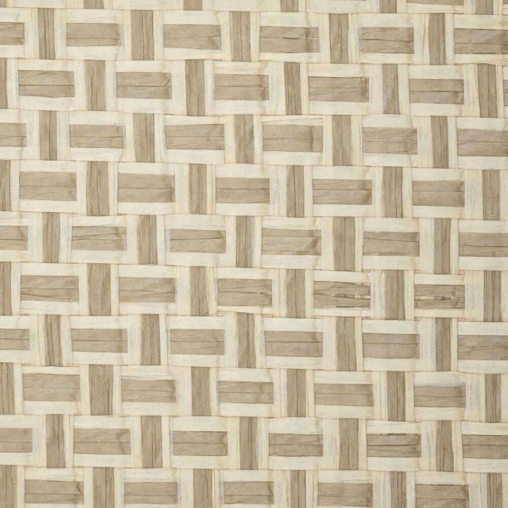 Luxury Plaid Weave Paperweave Textured Wall Wallpaper Roll for Home Decoration Living Room