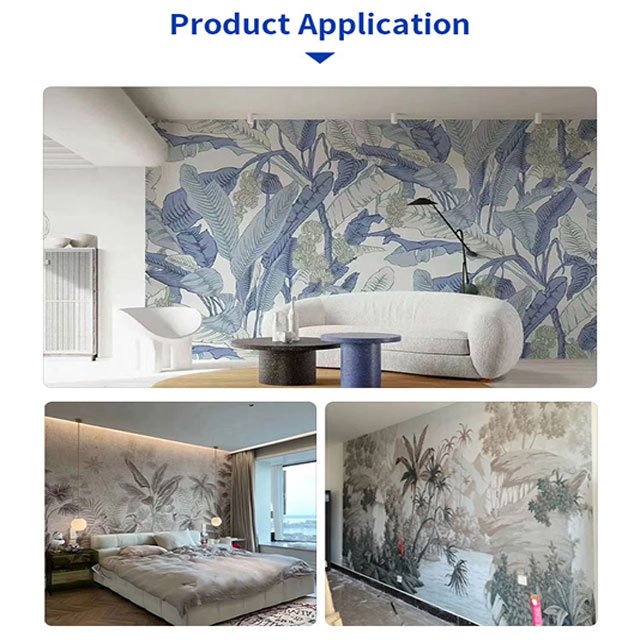 Free Samples Waterproof antibacterial fire protection wall wallpaper roll background for wall sexy wallpaper