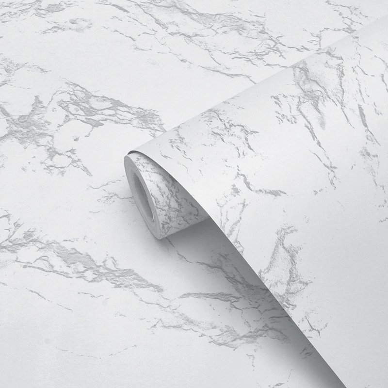 Marble grain wall paper home decor waterproof multi-color customized design pvc self adhesive wall paper roll