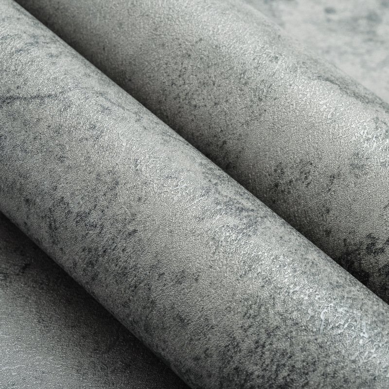 Hot Selling Industrial Style Wallpaper Grey Micro-Cement Waterproof self adhesive Wallpaper