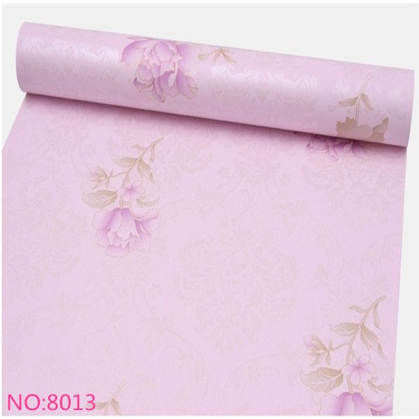 hot sale Modern Style Customized Size Waterproof flower Wallpaper Rolls for Home