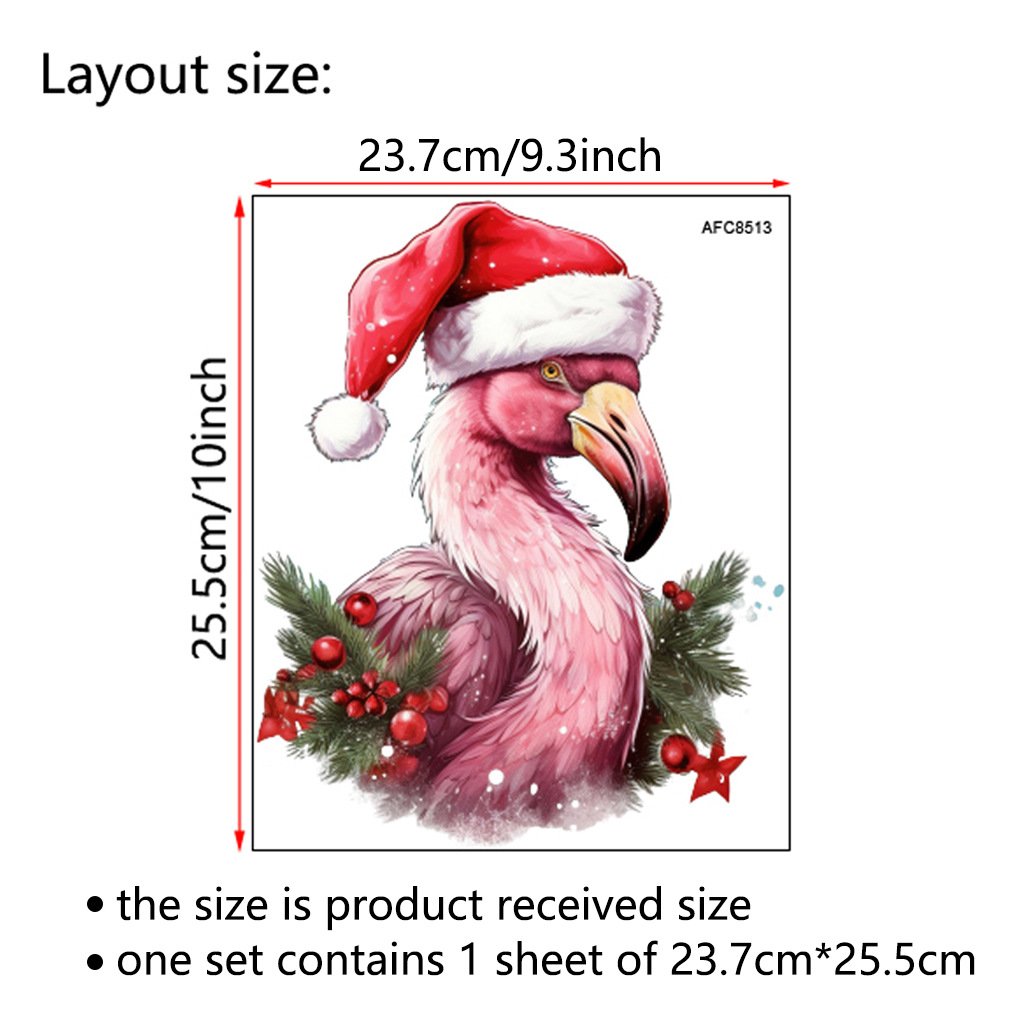 christmas toilet stickers supplies santa claus pvc Self-adhesive peel & stick waterproof bathroom wall stickers sales promotion