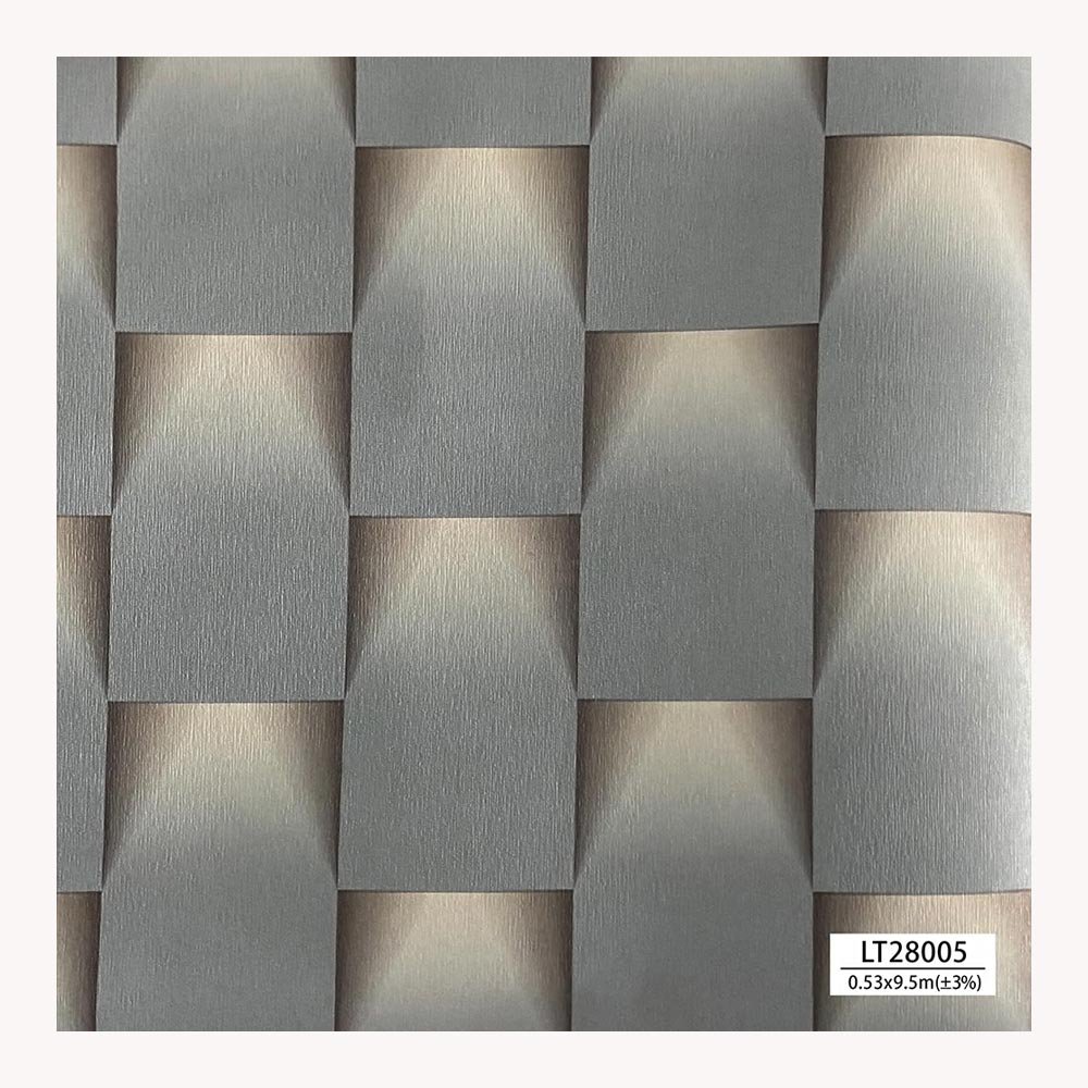 Longtime Home damask designs wall paper rolls 3D geometric flower pattern cork wallpaper