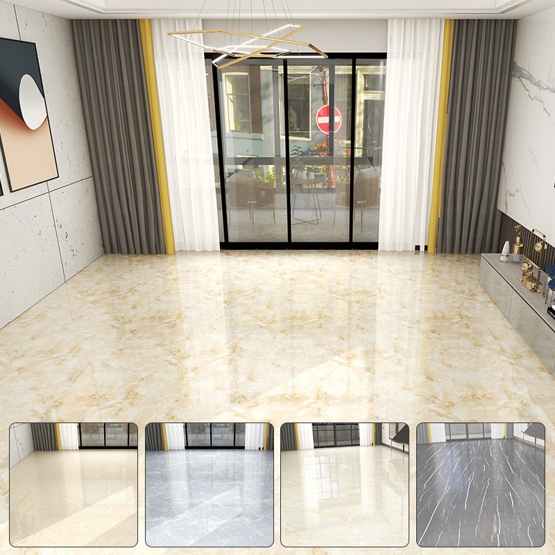 pvc floor stickers marble luxury wood grain wallpaper peel & stick selfadhesive flooring for wholesales waterproof factory china