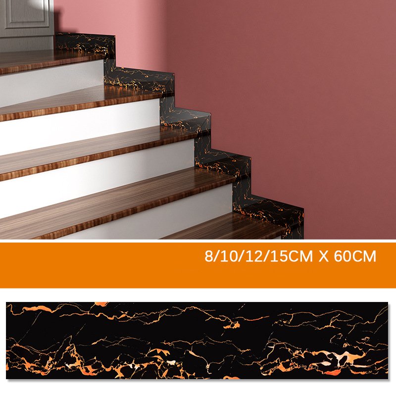 PVC Self adhesive skirting line waterproof and anti fouling decoration waistline wall tiling wall corner baseboard