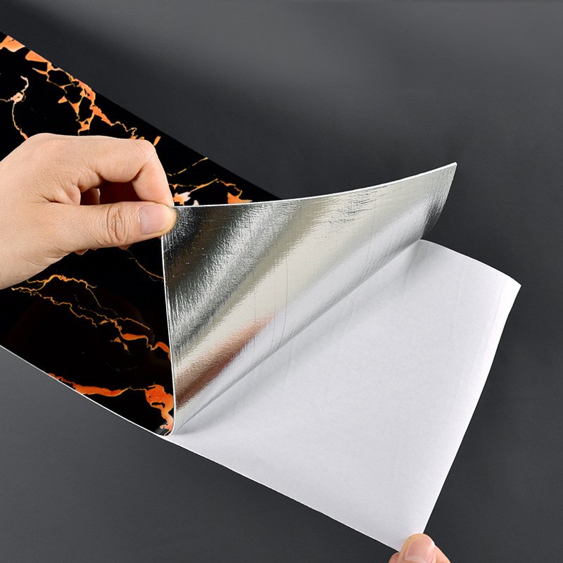 PVC Self adhesive skirting line waterproof and anti fouling decoration waistline wall tiling wall corner baseboard