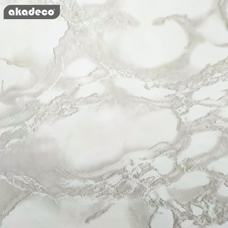 akadeco factory self adhesive wallpaper rolls Marble Wallpaper new Water Resistant for Study Room pvc china wall paper