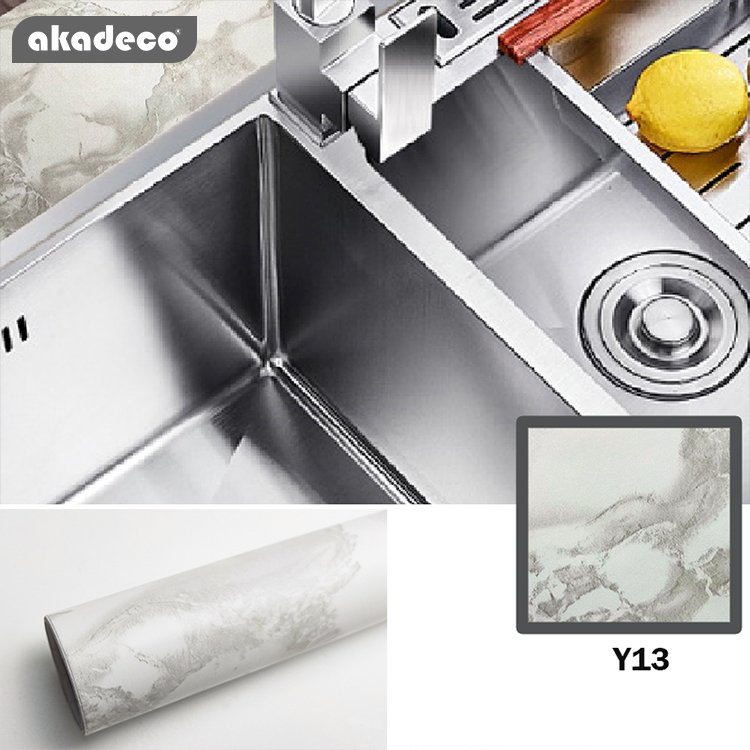 akadeco factory self adhesive wallpaper rolls Marble Wallpaper new Water Resistant for Study Room pvc china wall paper