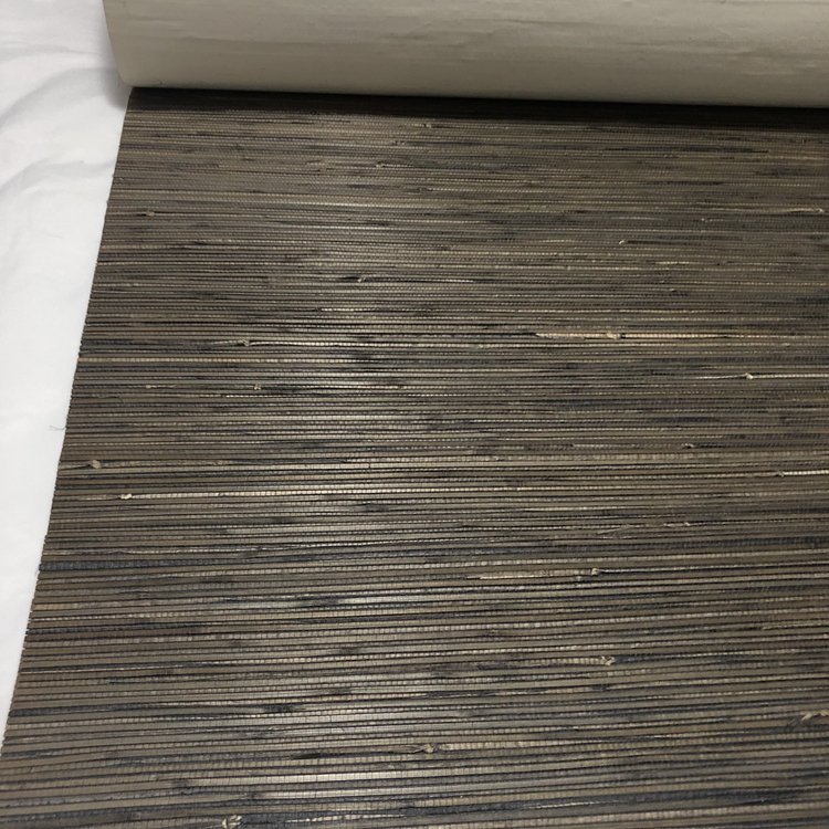 Natural material wall paper hand made natural plant bamboo grasscloth wallpaper for home decor