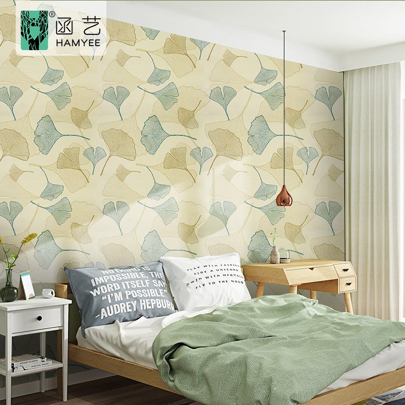 low MOQ peel and stick 3d wallpapers wallpaper rolls light blue cloud effect self adhesive sticker wallpaper