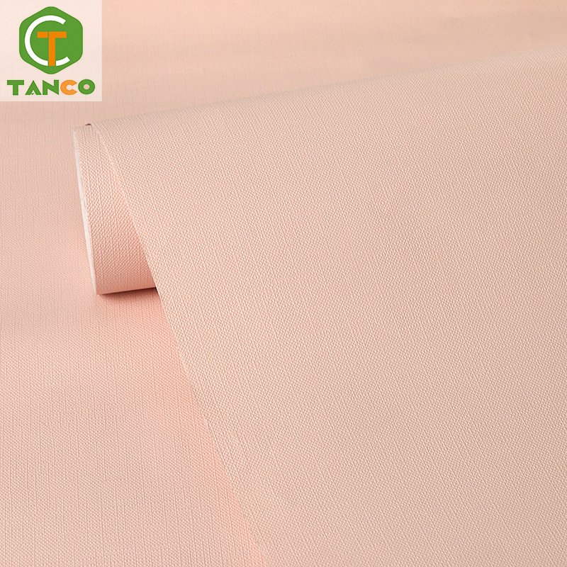 Factory premium self-adhesive solid color wallpaper wall paper roll for living room