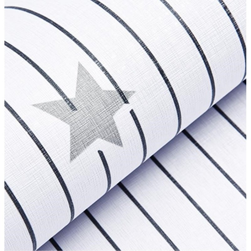 High Rated White 3D PVC Waterproof Luxury Self Adhesive Peel And Stick Bedroom Decor Interior Decoration House Design Wallpaper