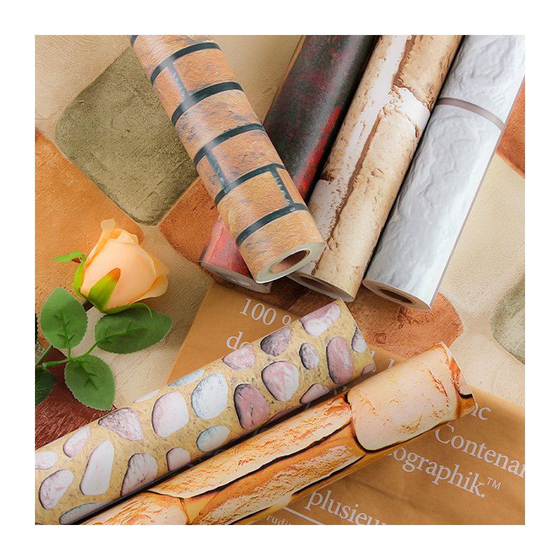 3M Wallpaper Rolls Home Wall Decoration Self-Adhesive Wallpaper Peel And Stick For Desk Cabinet Sticker