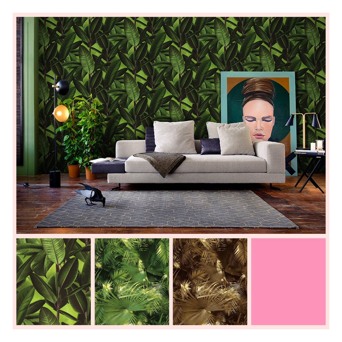 Home decoration Beautiful scenery natural wallpaper, floral flower mural wallpaper 3d