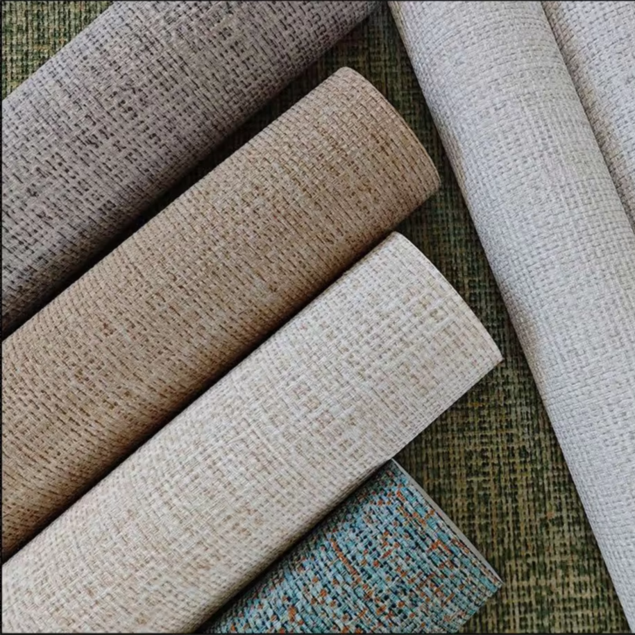 Nordic Style Pure Colour Home Living Room Decoration Wallpaper Rolls Pvc Wallpaper