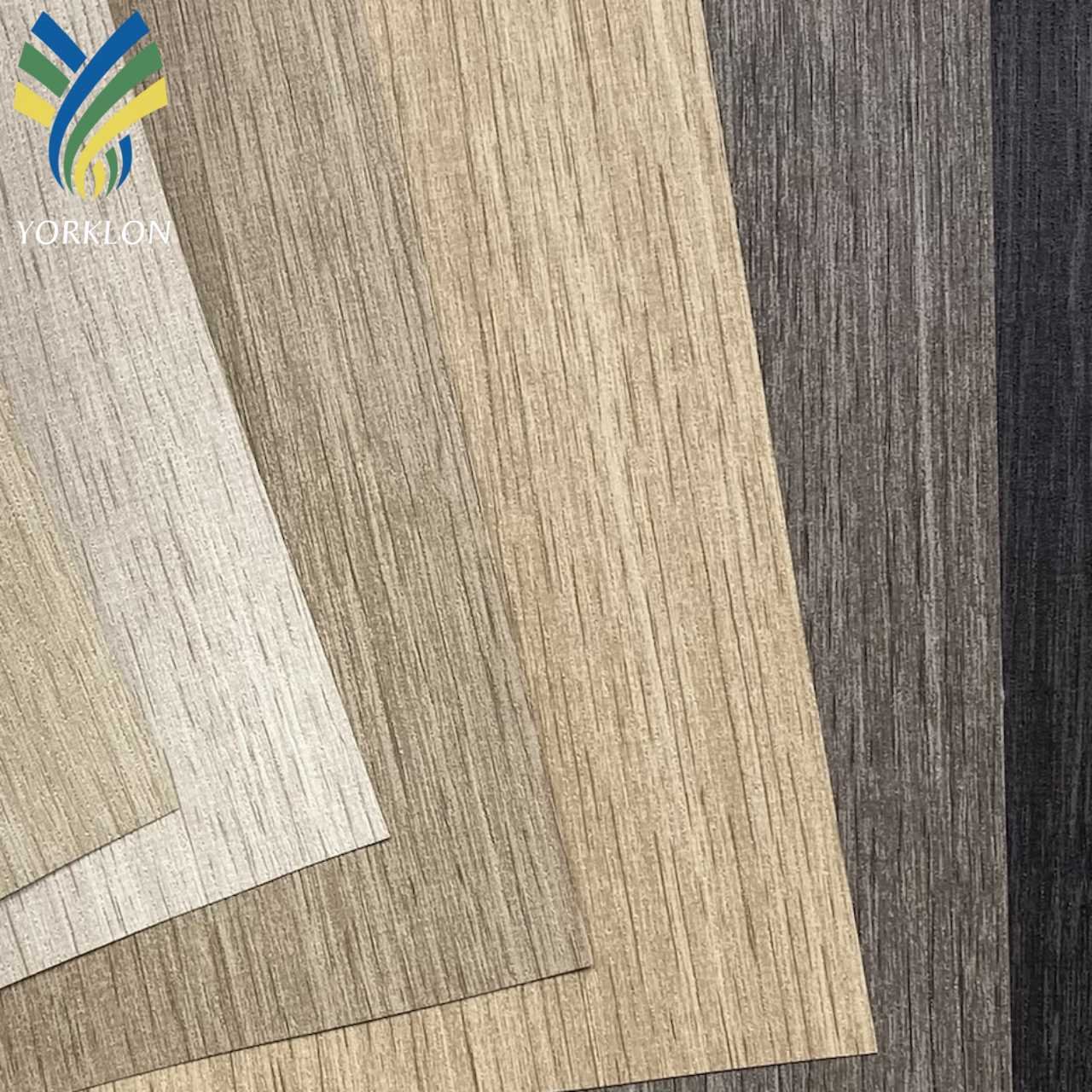 WALNUT - Natural Textured PVC Wood Wallpaper Wallcoverings For Restaurant Hotel