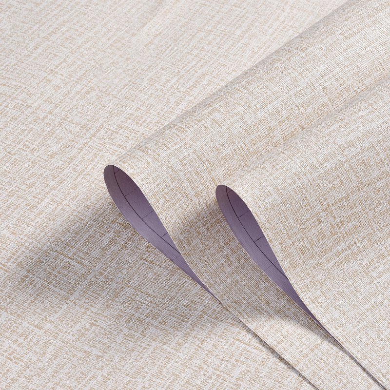Modern Light Luxury style Wallpaper Waterproof Linen Cork Woven Wallpaper Wallcoverings For Hotel Home Bedroom Livingroom