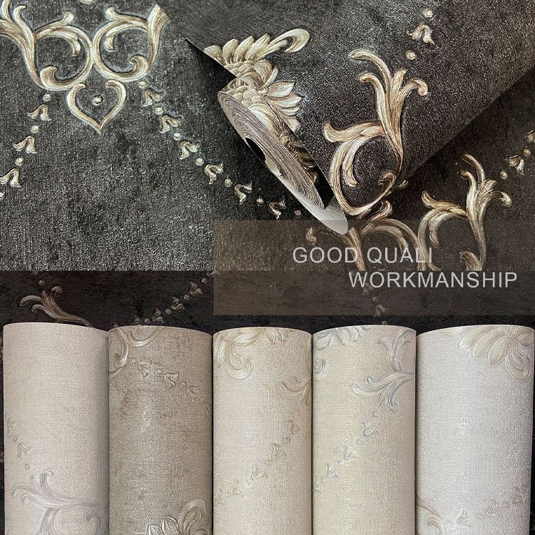 Wholesale Customized 3d Wallpaper PVC Wallpaper Rolls Luxury Wallpaper Modern 2023 for home decor