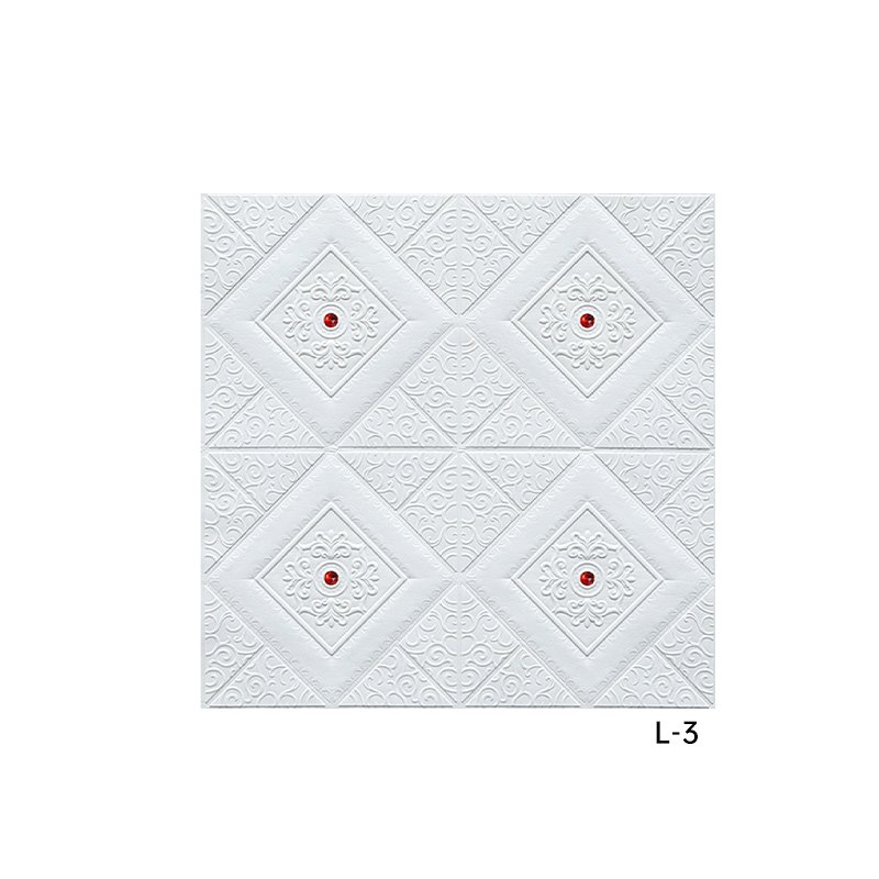 Modern 3D Realistic Mosaic Peel Stick Kitchen Slat Wall Tiles Panel Peel Stick Wallpaper for Home Decoration for Living Room