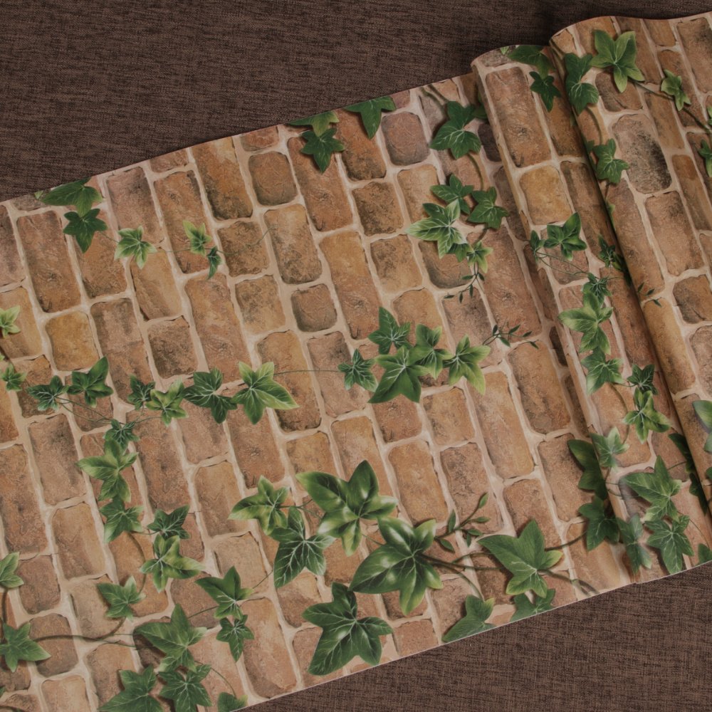 Factory supply cheap price wall paper rolls 3d pvc self adhesive wallpaper home decor vinyl wall sticker
