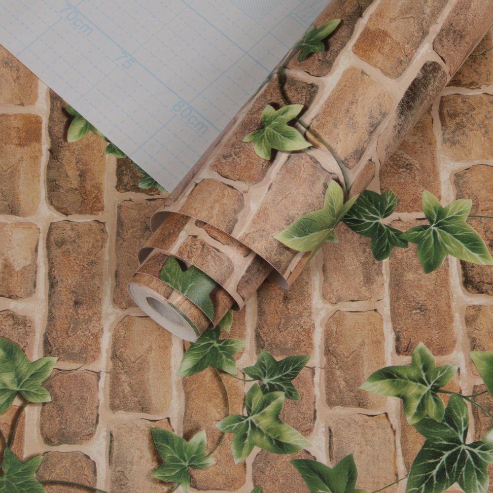 Factory supply cheap price wall paper rolls 3d pvc self adhesive wallpaper home decor vinyl wall sticker