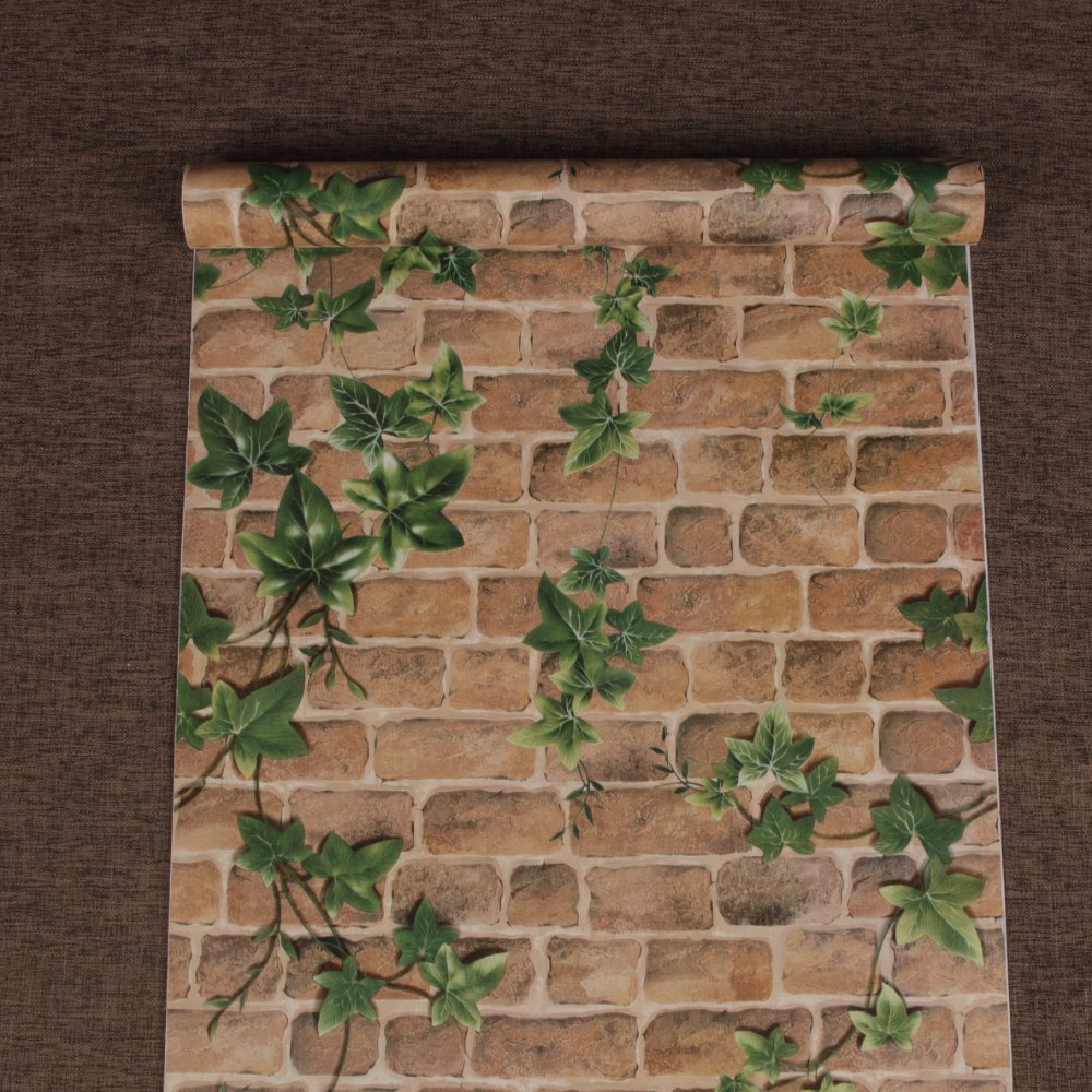 Factory supply cheap price wall paper rolls 3d pvc self adhesive wallpaper home decor vinyl wall sticker