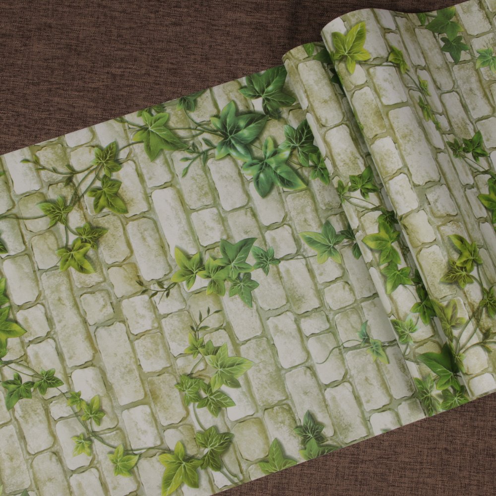 Factory supply cheap price wall paper rolls 3d pvc self adhesive wallpaper home decor vinyl wall sticker