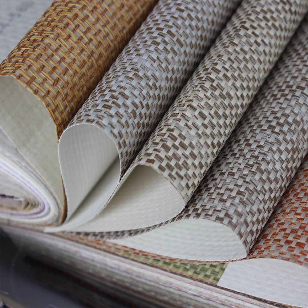 Fireproof Luxury 54 Inches Commercial Wallcovering Hotel Project 3D Vinyl Hotel Wallpaper