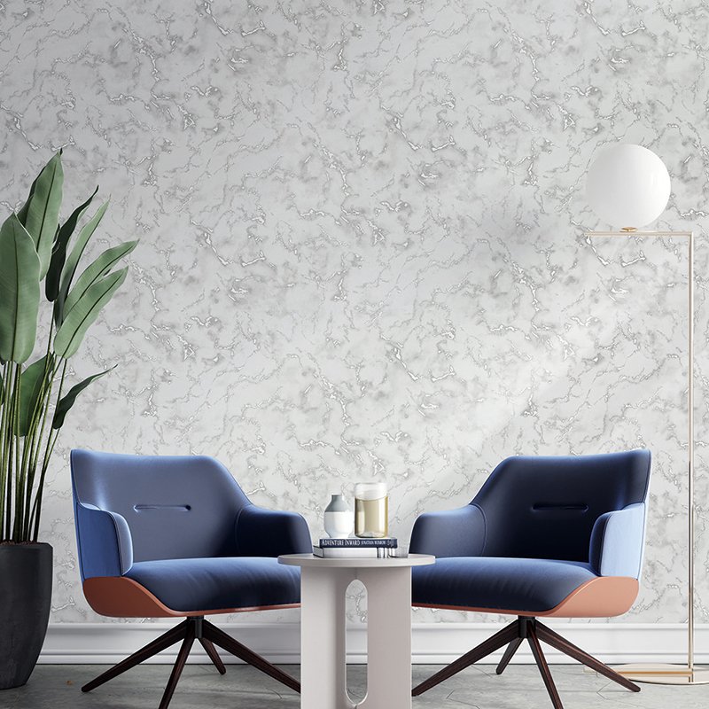 Fashion Marble Design PVC Modern Wallpaper for Living Room