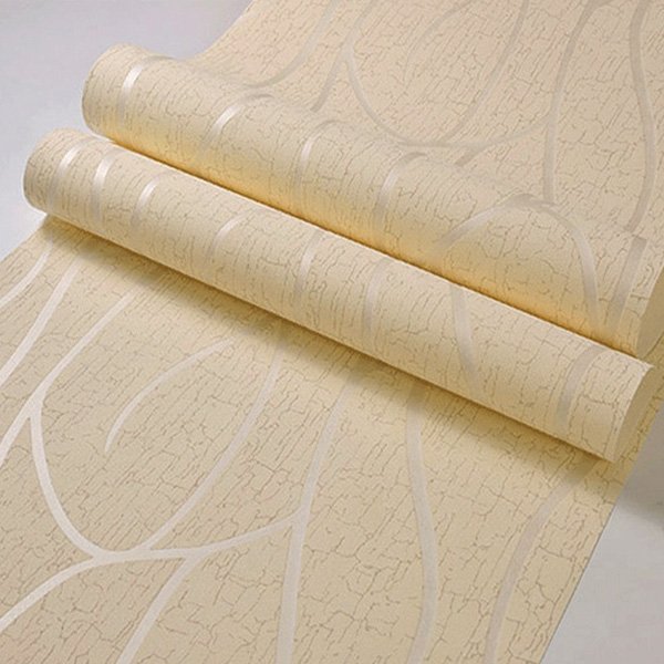 PVC wallpaper living room bedroom wall home decoration wholesale solid color wallpaper roll