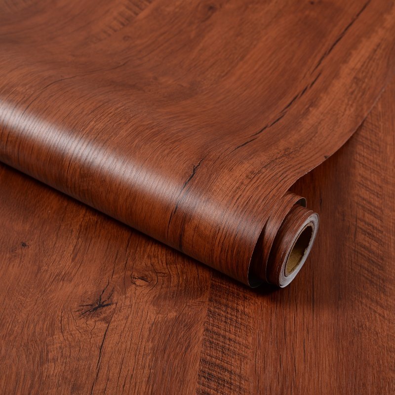 Home Decor 3D Peel and Stick Wallpaper Decorative Self Adhesive Wood Grain OEM ODM Waterproof Wallpaper for Kids Room Bathroom