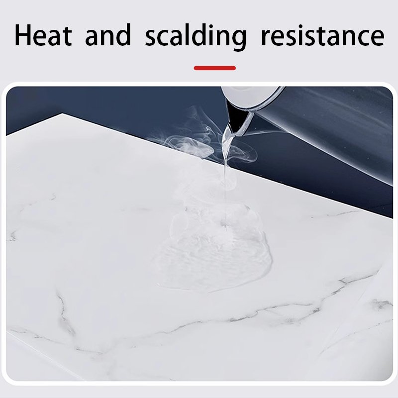 waterproof self-adhesive wall stickers for home decoration PET marble wallpaper
