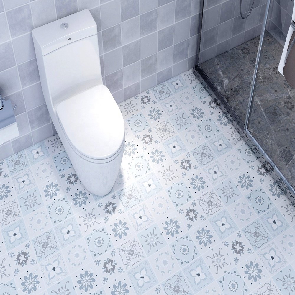 Removable waterproof bathroom wallpaper vinyl home decor wallpaper for bathroom Washroom